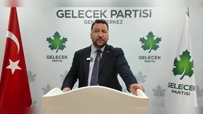 Gelecek Partisi Sözcüsü Karcı: pkk'nın silah bırakması yeni bir dönemin başlangıcı