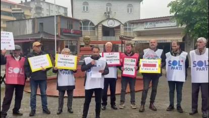 Sol Parti Kemalpaşa İlçe Başkanı Akbıyık: Çay üreticilerini yok sayan taban fiyatı kabul etmiyoruz