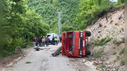 Şavşat'ta iş makinesi kazası: 1 ölü, 2 yaralı