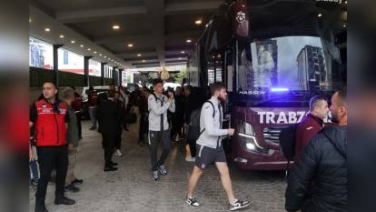 Trabzonspor, Gaziantep'te: Türkiye Kupası finali için kentte