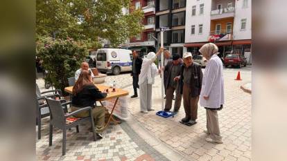 Kütahya Hisarcık'ta sağlıklı yaşam projesi: Boy ve kilo ölçümleri yapılıyor