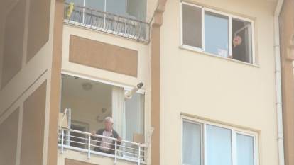 Kırıkkale'de 7 katlı binada yangın: 10 kişi kurtarıldı