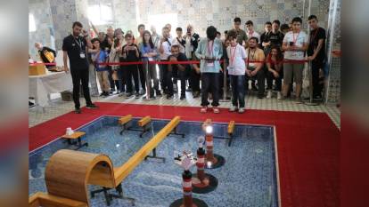 Kayseri'de Uluslararası MEB Robot Yarışması: Öğrenciler su üstü robotlarıyla yarıştı