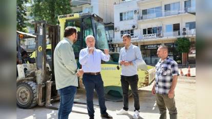 Çine Belediye Başkanı Kıvrak: Hamitabat Mahallesi’nde yol çalışmalarını inceledi