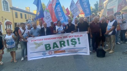 Samsun'da 1 Eylül Barış Günü'ne özel açıklama yapıldı