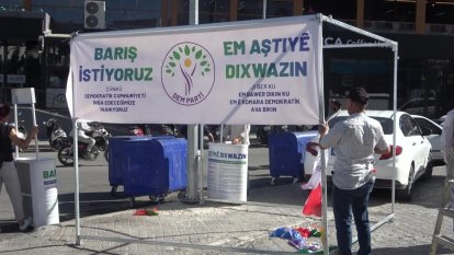 Barış için imza kampanyası Adıyaman'da başladı