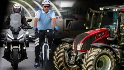 Bisiklet, motosiklet ve traktör sürücülerine yeni zorunluluk!