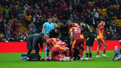 Galatasaray-İstanbulspor Maçında Korkutan Çarpışma: Taraftarlar Endişeli