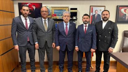 AK Parti Tomarza İlçe Başkanı Turgut Koç'un TBMM Ziyareti